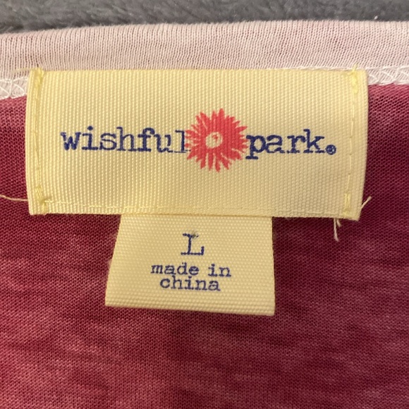wishful park 3/4 sleeve lightweight shirt in good shape - Picture 3 of 7